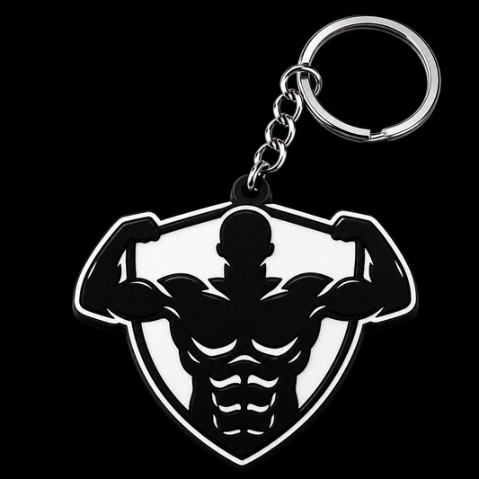 Un hombre musculoso haciendo ejercicio
