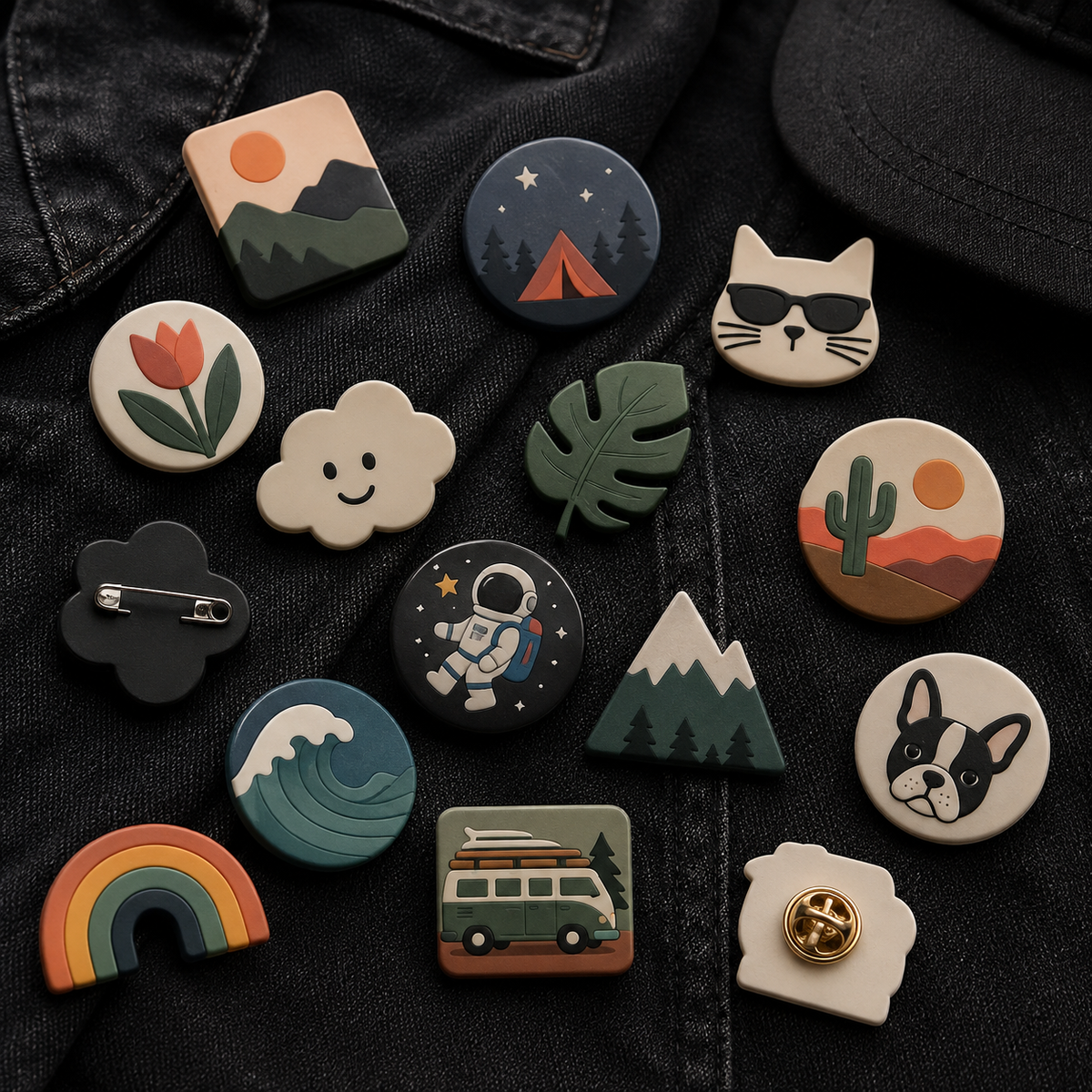 Pines y chapitas personalizadas